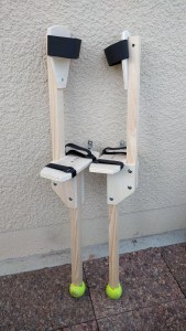 fabriquer des échasses en bois